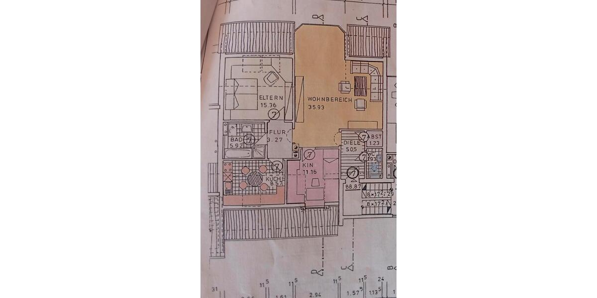 Etagenwohnung Zirndorf - 3 Zimmer, 89 m&sup2;, 275.000&euro; | Angebot:25623307