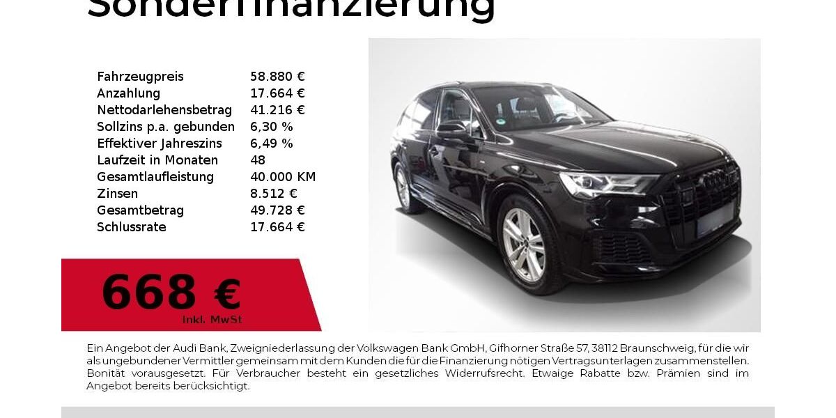 Audi Q7 64.950 km 57.480 &euro; Nürnberg 90411