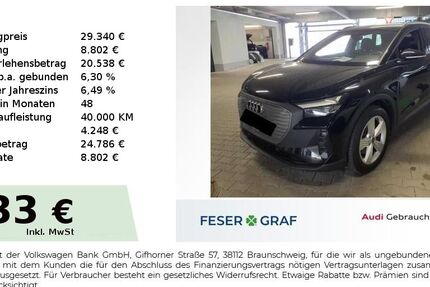 Audi Q4 e-tron 63.650 km 29.340 &euro; Höchstadt an der Aisch 91315