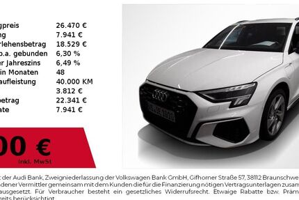 Audi A3 39.400 km 26.470 &euro; Nürnberg 90411