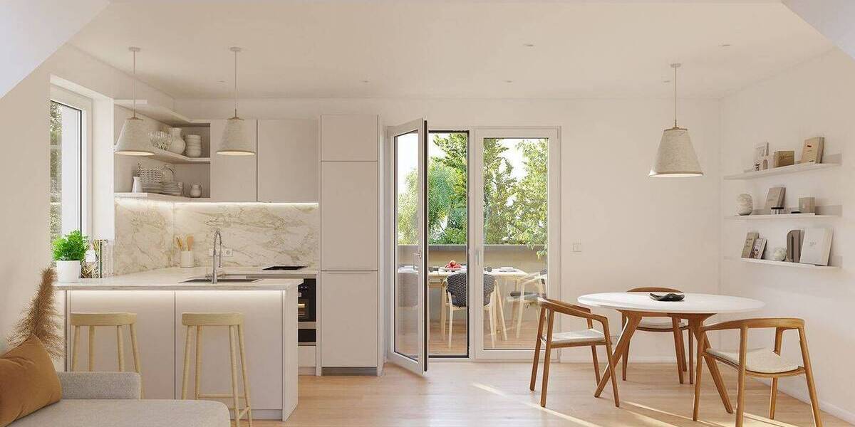 Etagenwohnung Erlangen Dechsendorf - 3 Zimmer, 83 m&sup2;, 523.000&euro; | Angebot:25671398