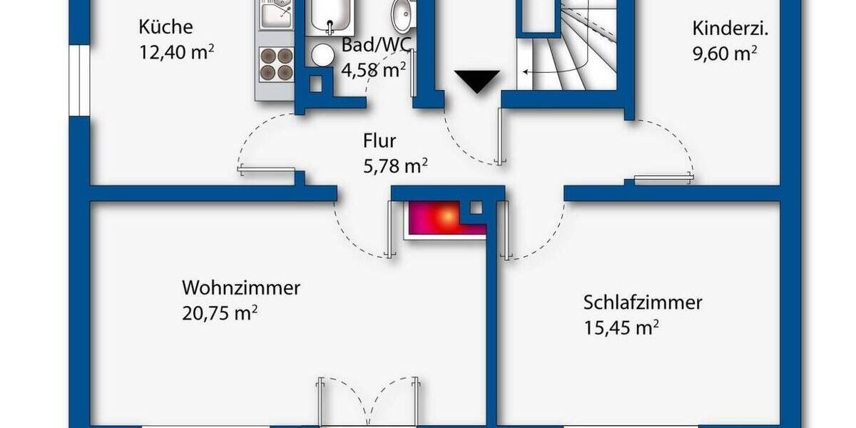 Doppelhaushälfte Rückersdorf Entensee - 6 Zimmer, 135 m&sup2;, 564.000&euro; | Angebot:25663611