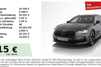 Skoda Superb 11.250 km 44.880 &euro; Nürnberg 90441