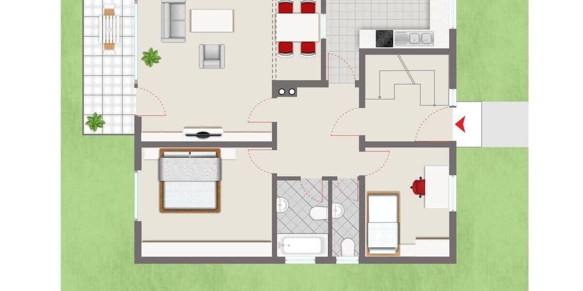 Doppelhaushälfte Neunkirchen - 5 Zimmer, 159 m&sup2;, 625.000&euro; | Angebot:25692191