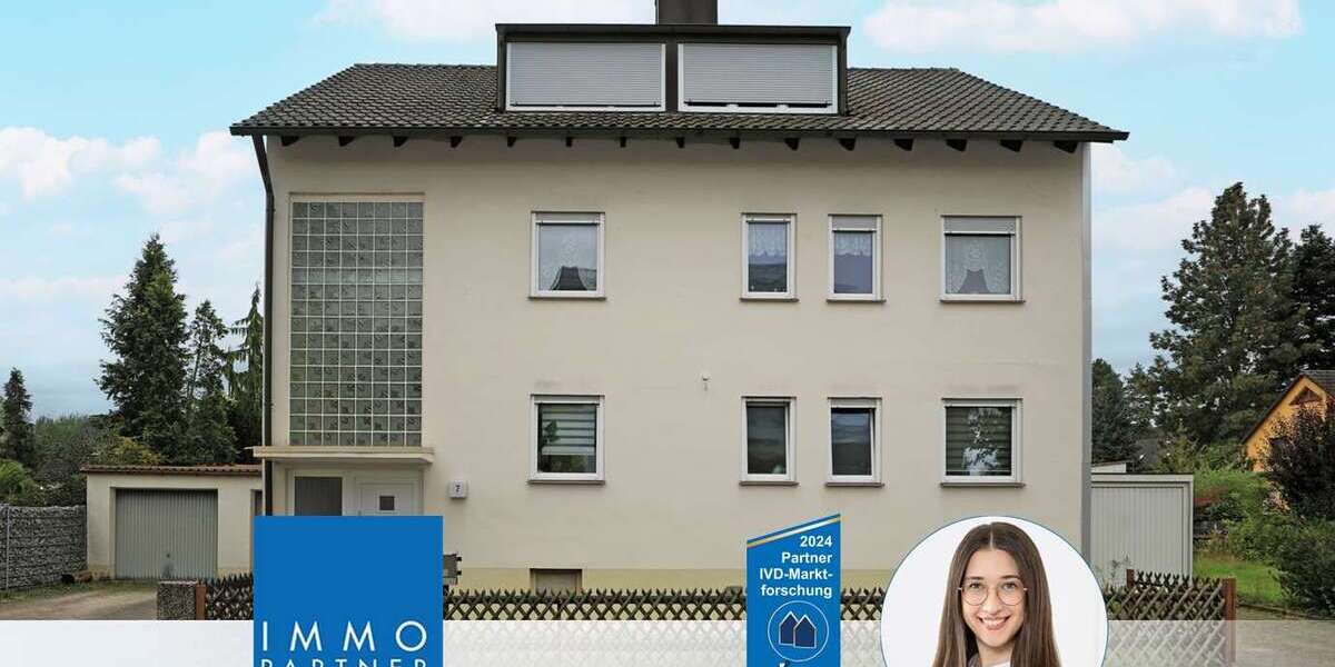 Etagenwohnung Nürnberg Katzwang - 3 Zimmer, 75 m&sup2;, 750&euro; | Angebot:17827464