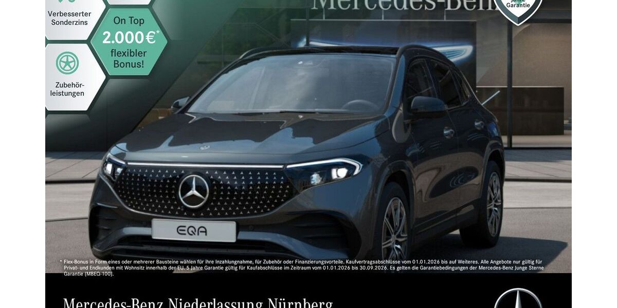 Mercedes-Benz EQA 19.843 km 45.890 &euro; Nürnberg 90429