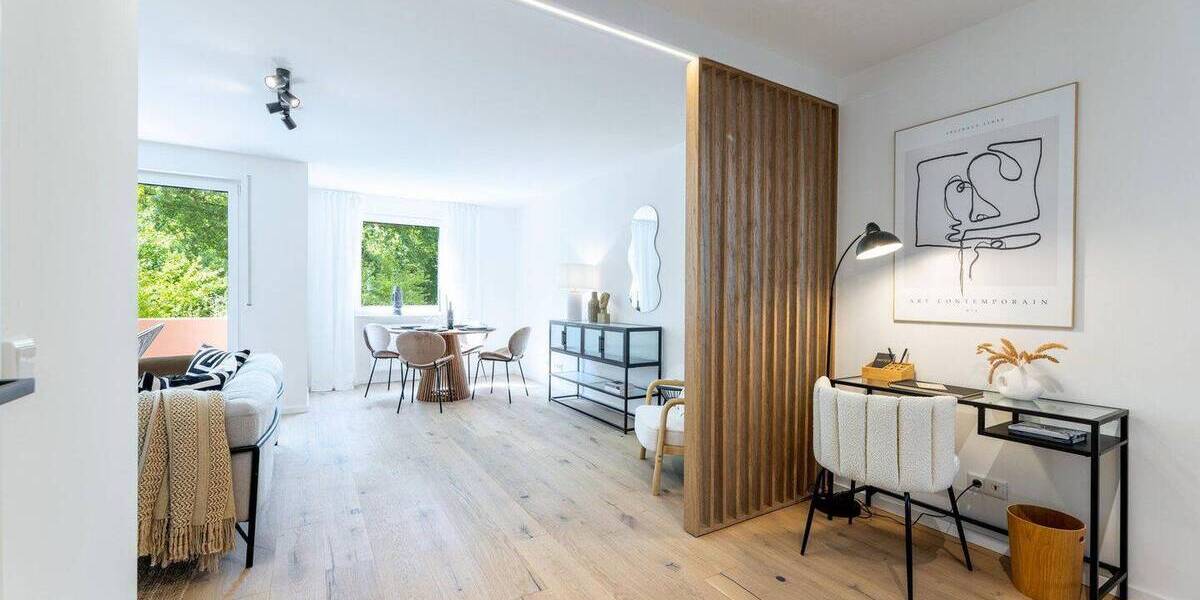 Etagenwohnung Nürnberg Laufamholz - 2 Zimmer, 65 m&sup2;, 940&euro; | Angebot:26670103