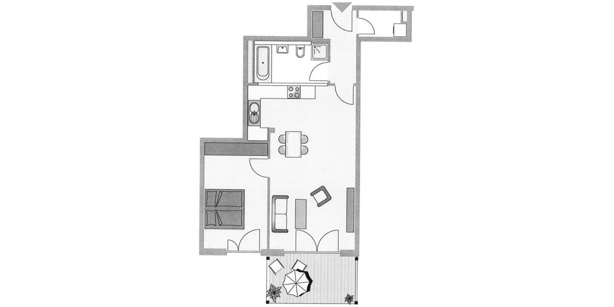 Etagenwohnung Fürth Südstadt - 2 Zimmer, 70 m&sup2;, 339.000&euro; | Angebot:25614217
