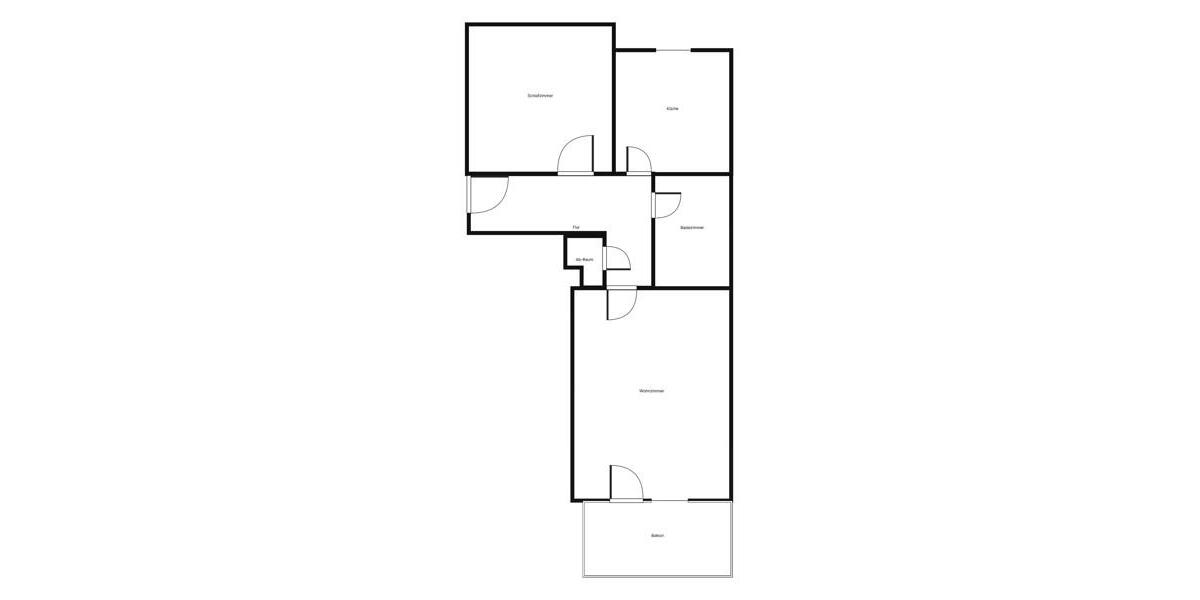 Etagenwohnung Nürnberg Gibitzenhof - 2 Zimmer, 61 m&sup2;, 693&euro; | Angebot:21915627