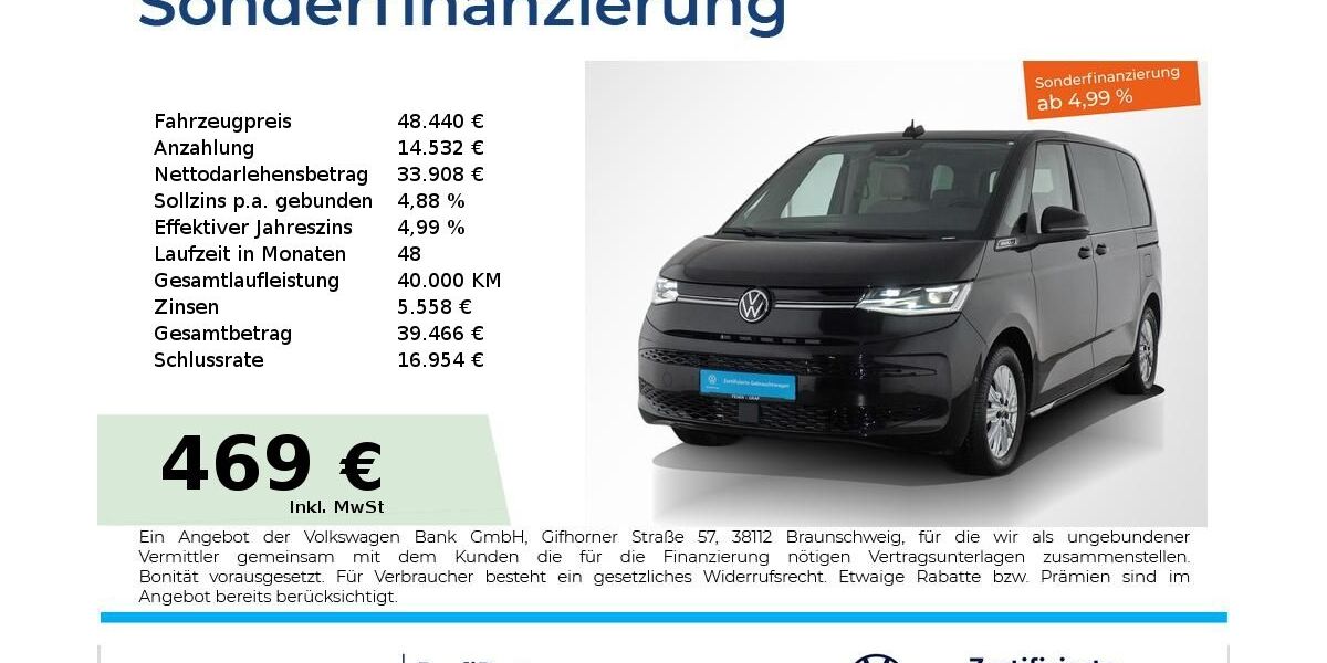 VW T7 Multivan 9.450 km 48.314 &euro; Nürnberg 90441