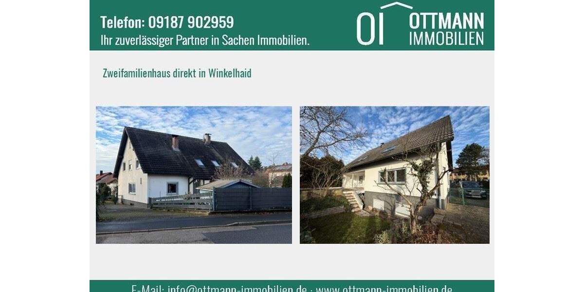 Einfamilienhaus Winkelhaid b Nürnberg Winkelhaid - 9 Zimmer, 250 m&sup2;, 499.000&euro; | Angebot:25689609