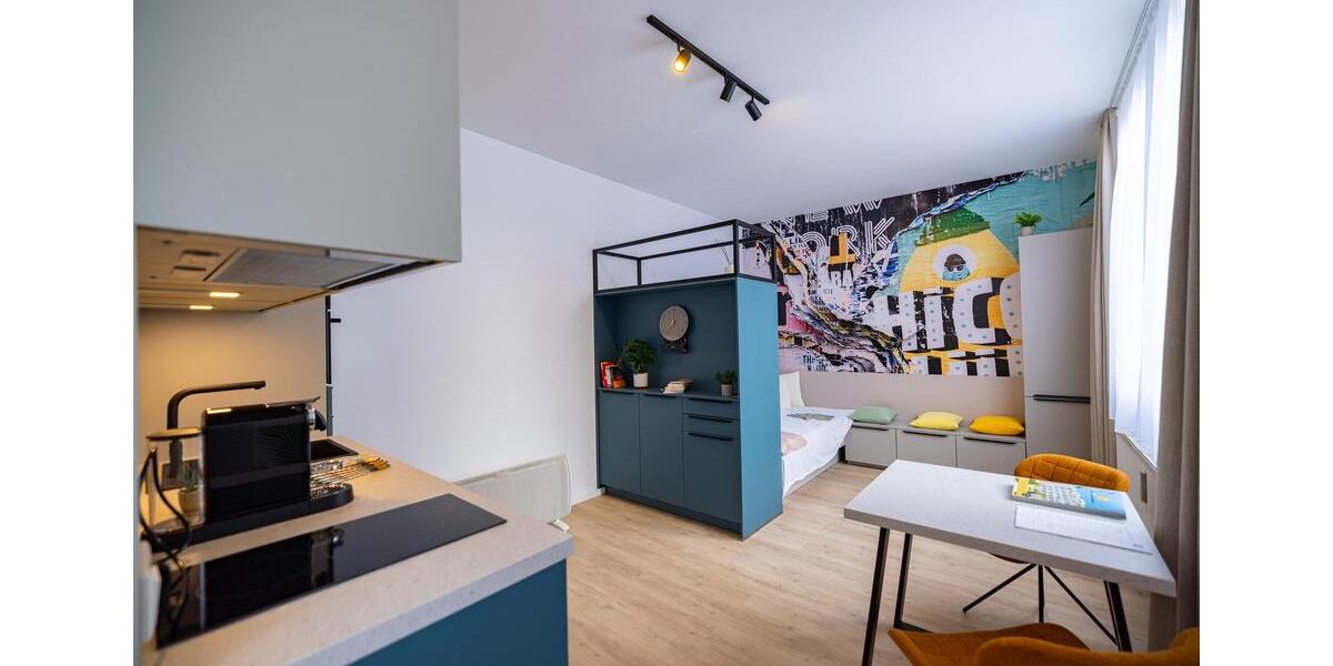 Etagenwohnung Nürnberg Gibitzenhof - 1 Zimmer, 25 m&sup2;, 702&euro; | Angebot:25350309