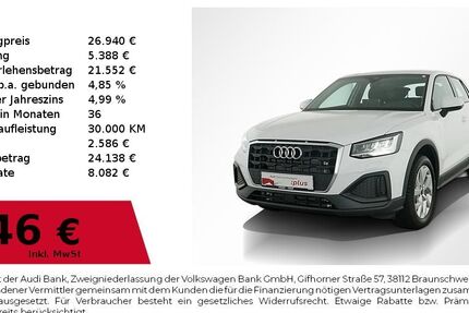 Audi Q2 9.359 km 25.940 &euro; Nürnberg 90441