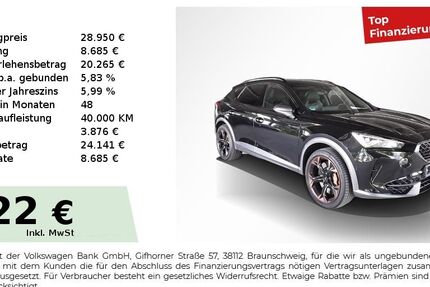 Cupra Formentor 53.650 km 28.950 &euro; Nürnberg 90441
