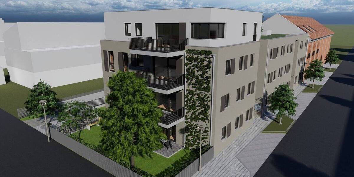 Etagenwohnung Fürth Südstadt - 2 Zimmer, 53 m&sup2;, 353.000&euro; | Angebot:26243941
