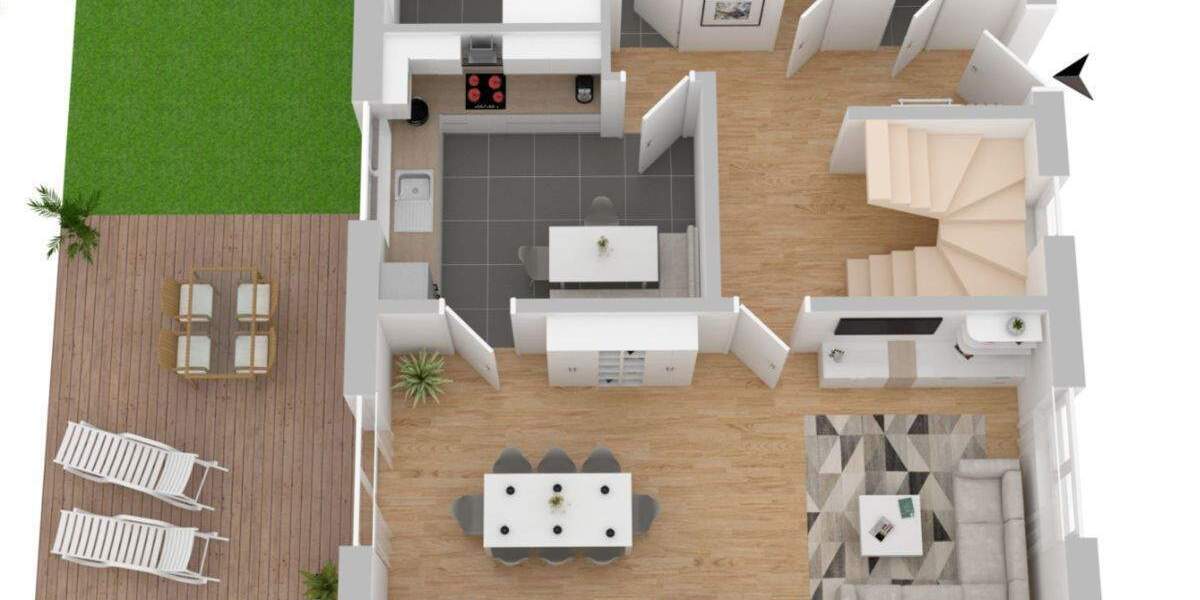 Doppelhaushälfte Gremsdorf - 5 Zimmer, 137 m&sup2;, 675.000&euro; | Angebot:25777203