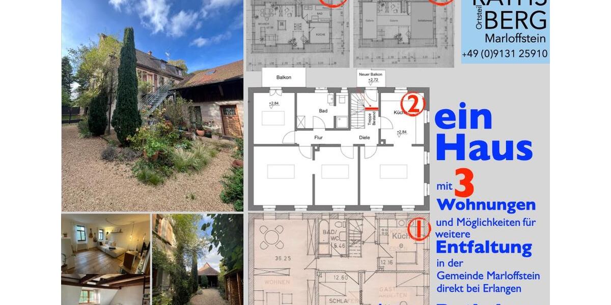 Mehrfamilienhaus, Wohnhaus Uttenreuth - 1.285.000&euro; | Angebot:26051318