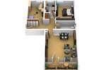 Etagenwohnung Erlangen Bruck - 3 Zimmer, 74 m&sup2;, 299.000&euro; | Angebot:25667634