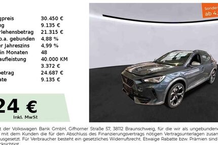 Cupra Formentor 28.450 km 29.880 &euro; Nürnberg 90441