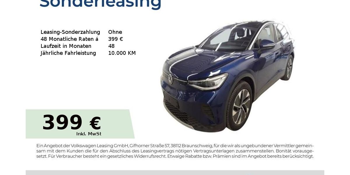 VW ID.4 17.737 km 39.903 &euro; Nürnberg 90411