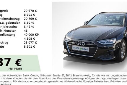 Audi A4 32.300 km 28.920 &euro; Höchstadt an der Aisch 91315