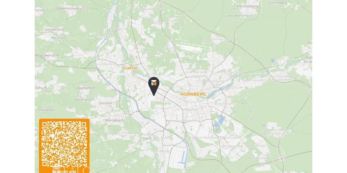 Etagenwohnung Nürnberg Eberhardshof - 1 Zimmer, 36 m&sup2;, 940&euro; | Angebot:23456336