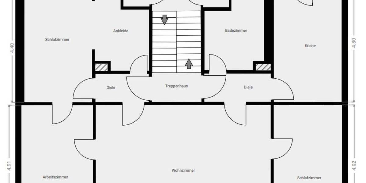 Einfamilienhaus Nürnberg Gostenhof - 4 Zimmer, 395.000&euro; | Angebot:25695507