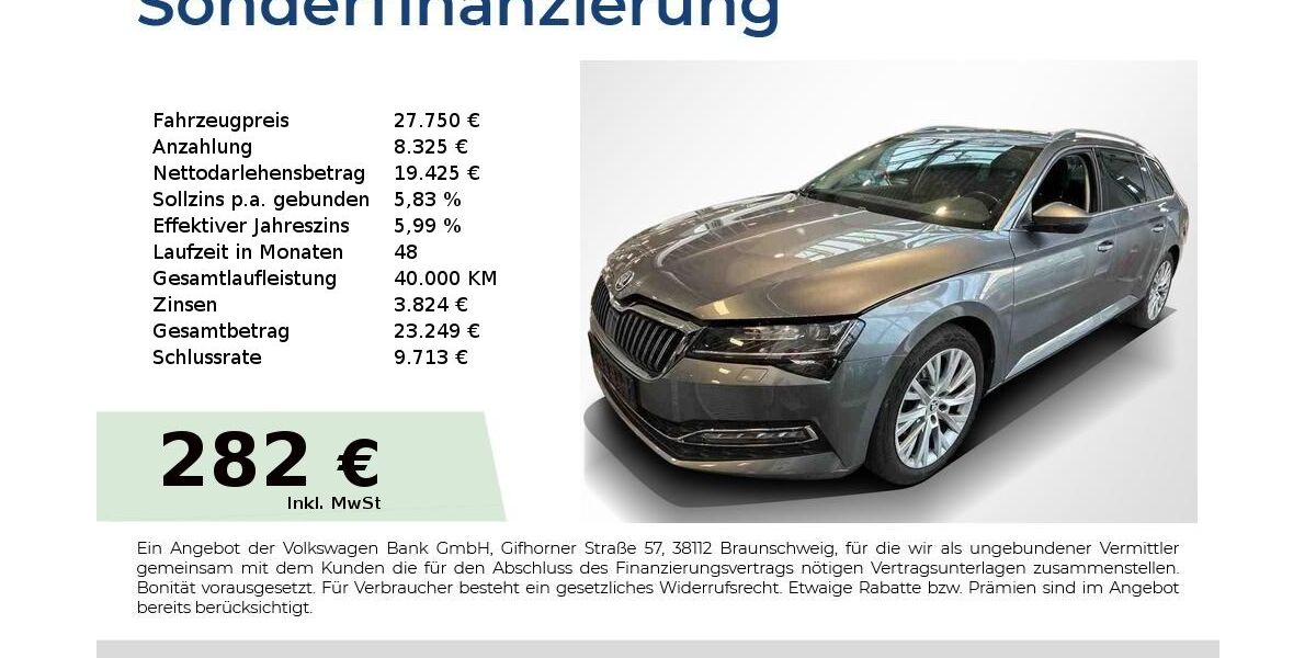 Skoda Superb 71.050 km 27.750 &euro; Nürnberg 90431