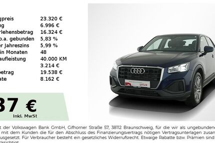 Audi Q2 115.250 km 22.880 &euro; Nürnberg 90431