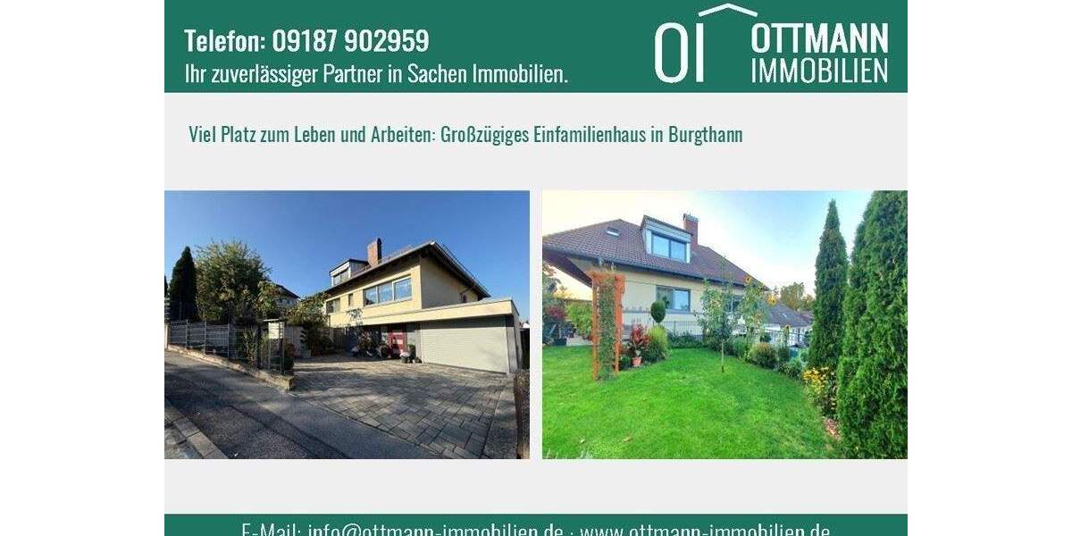 Einfamilienhaus Burgthann Mimberg - 7 Zimmer, 230 m&sup2;, 749.000&euro; | Angebot:25736782