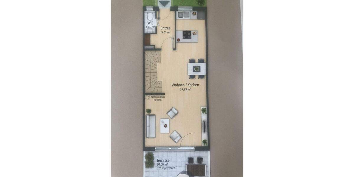 Reihenmittelhaus Nürnberg Nordbahnhof - 5 Zimmer, 140 m&sup2;, 949.000&euro; | Angebot:25717547