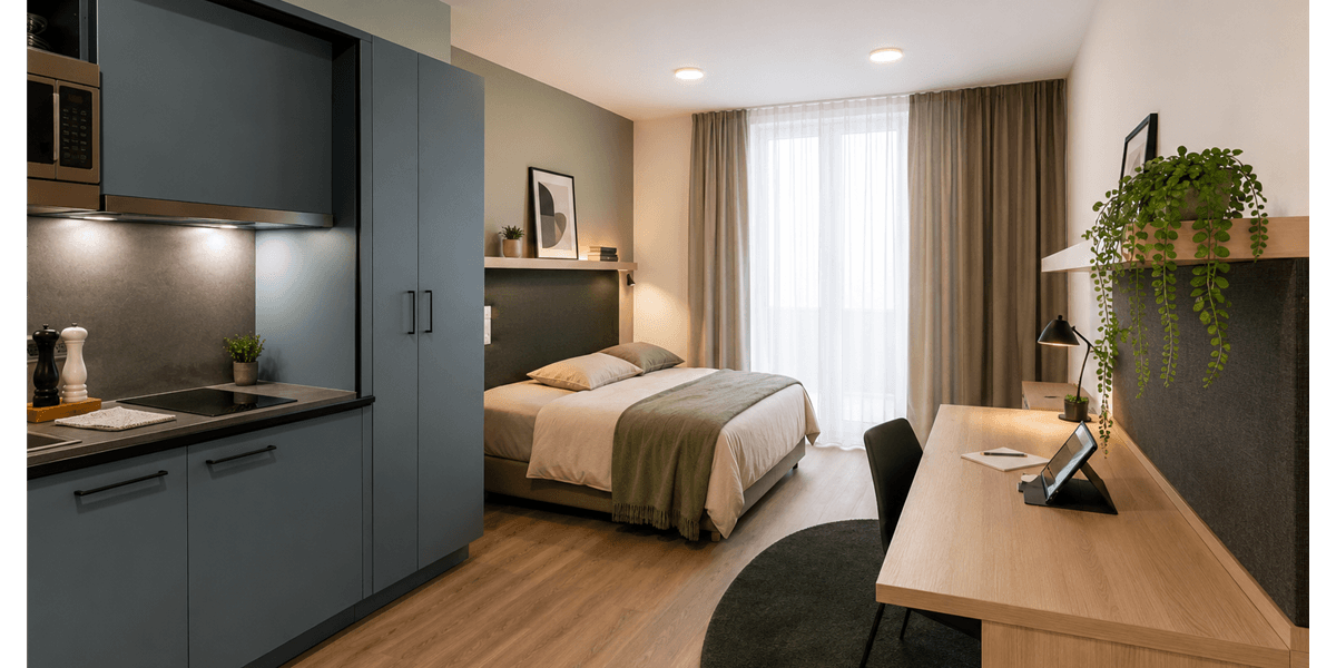 Etagenwohnung Nürnberg Hasenbuck - 1 Zimmer, 25 m&sup2;, 160.000&euro; | Angebot:27016406