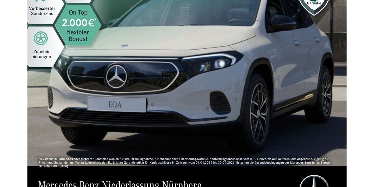Mercedes-Benz EQA 18.015 km 34.890 &euro; Nürnberg 90429