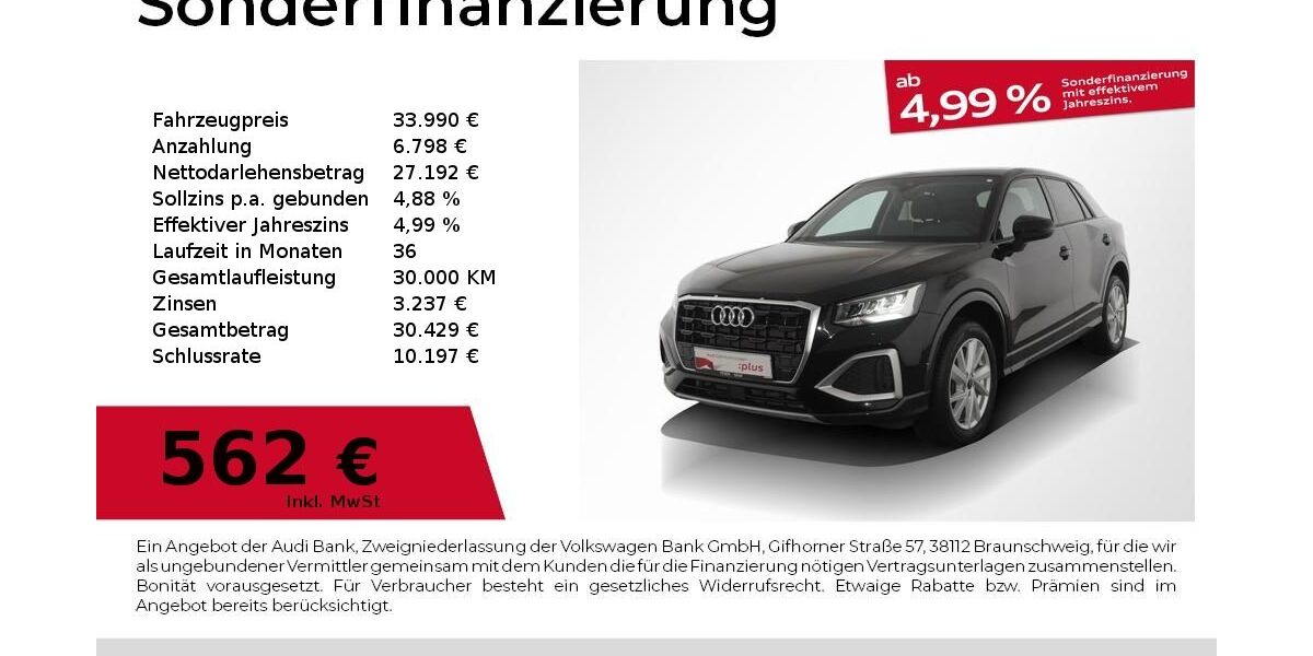 Audi Q2 22.451 km 33.400 &euro; Nürnberg 90441