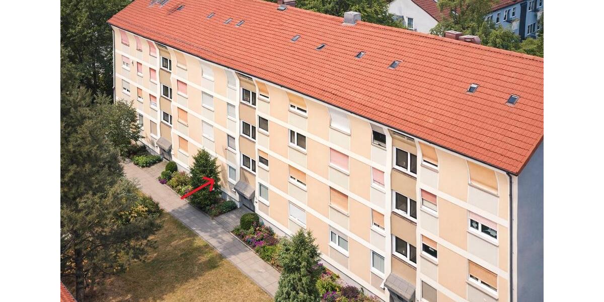 Erdgeschoßwohnung Nürnberg Gaismannshof - 3 Zimmer, 75 m&sup2;, 319.000&euro; | Angebot:26002251