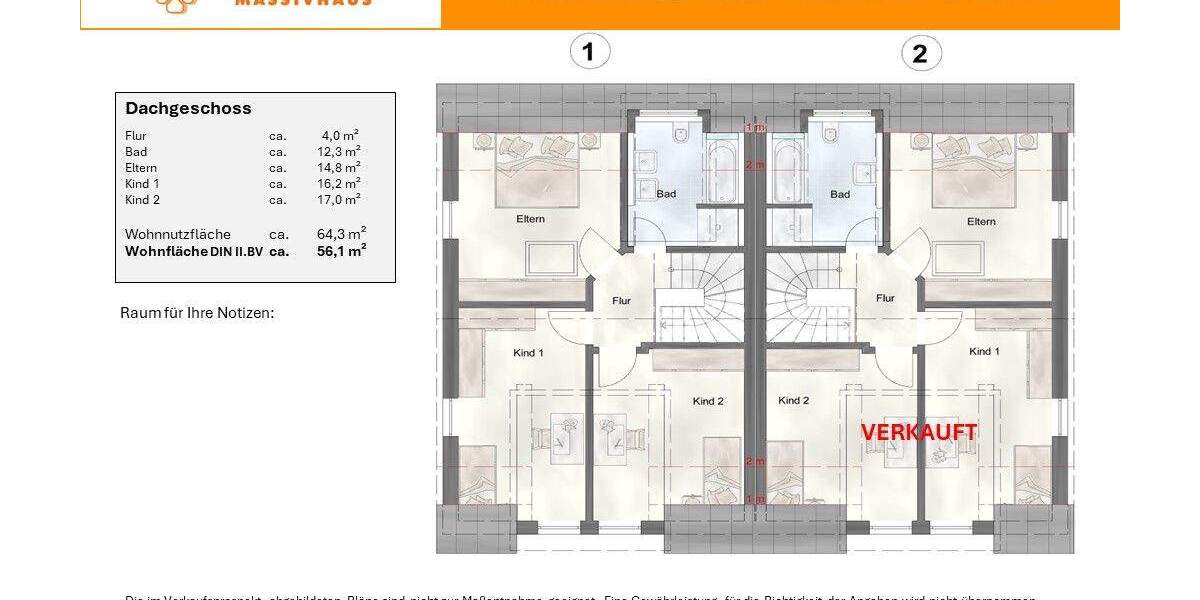 Doppelhaushälfte Eckental Brand - 5 Zimmer, 174 m&sup2;, 678.000&euro; | Angebot:25676402