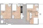 Etagenwohnung Erlangen Bruck - 4 Zimmer, 15 m&sup2;, 510&euro; | Angebot:26630837