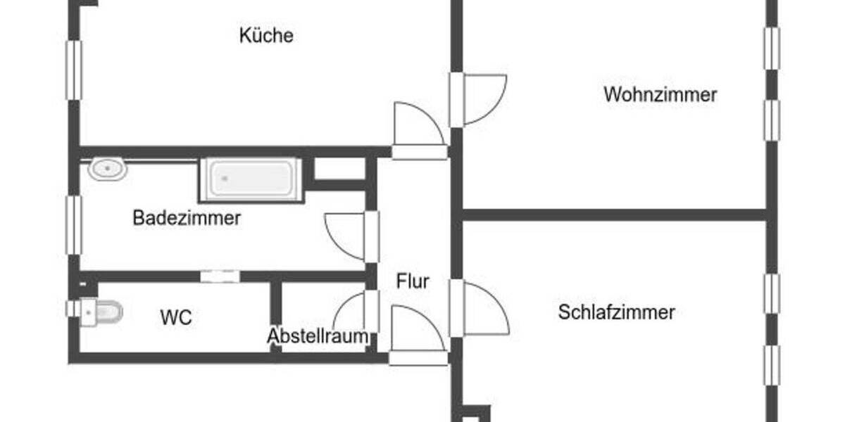 Einfamilienhaus Nürnberg Rabus - 2 Zimmer, 189.000&euro; | Angebot:26628802