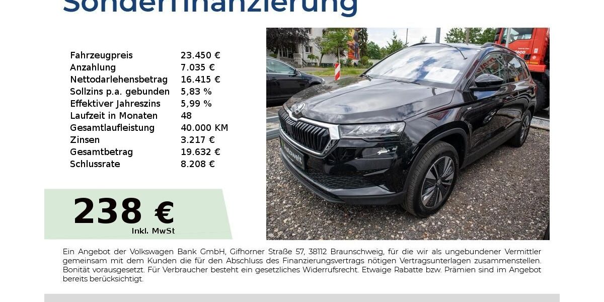 Skoda Karoq 115.150 km 23.450 &euro; Nürnberg 90431