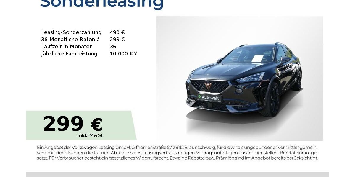 Cupra Formentor 23.250 km 32.950 &euro; Lauf an der Pegnitz 91207