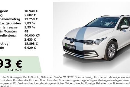VW Golf 120.550 km 18.940 &euro; Nürnberg 90431