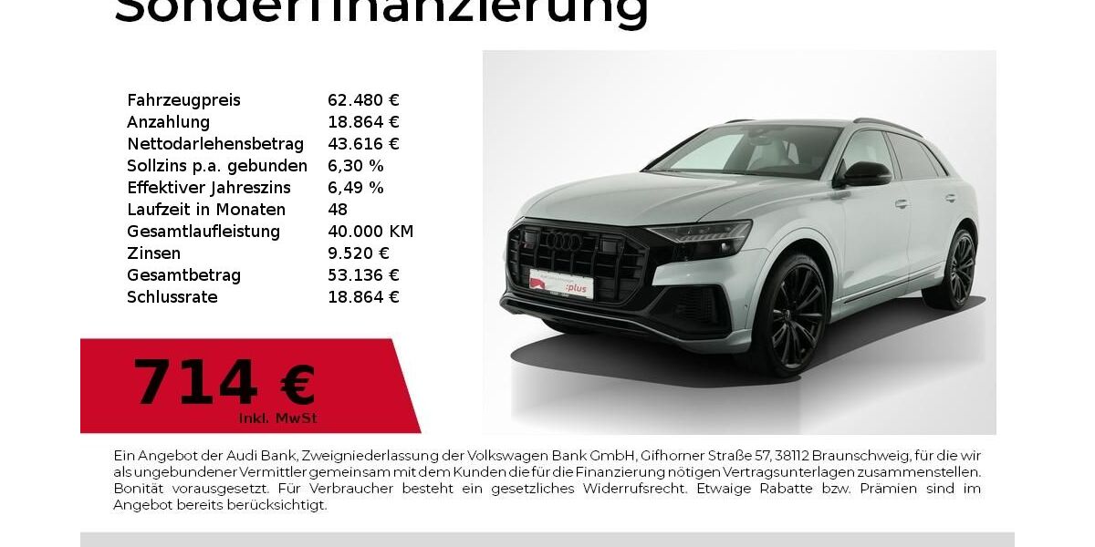 Audi SQ8 89.600 km 62.480 &euro; Nürnberg 90411