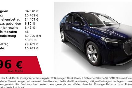 Audi Q4 e-tron 40.100 km 34.870 &euro; Nürnberg 90411