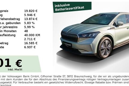 Skoda Enyaq 46.050 km 18.980 &euro; Nürnberg 90431