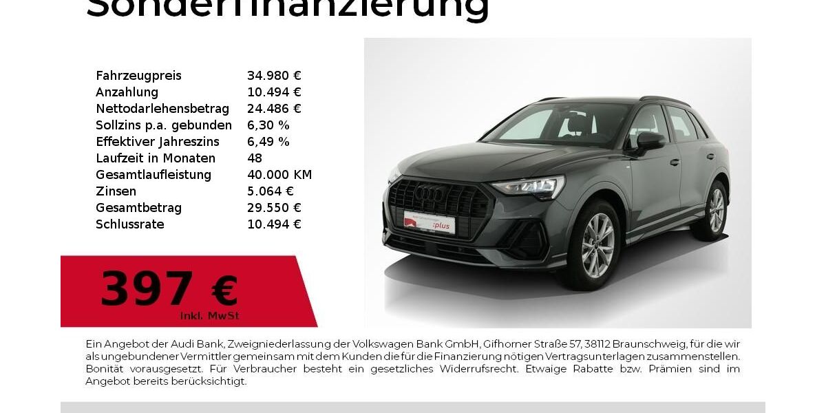Audi Q3 28.600 km 34.980 &euro; Nürnberg 90411