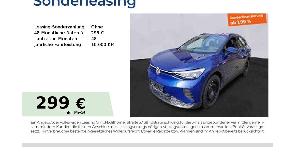 VW ID.4 55.335 km 23.404 &euro; Nürnberg 90411