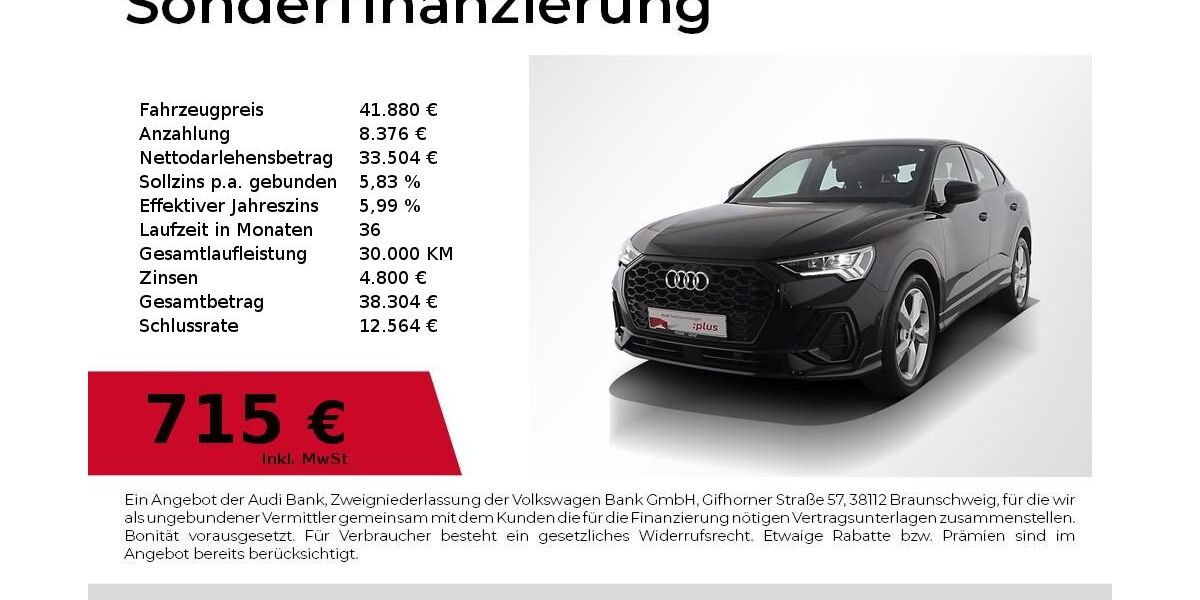 Audi Q3 16.800 km 40.440 &euro; Nürnberg 90441