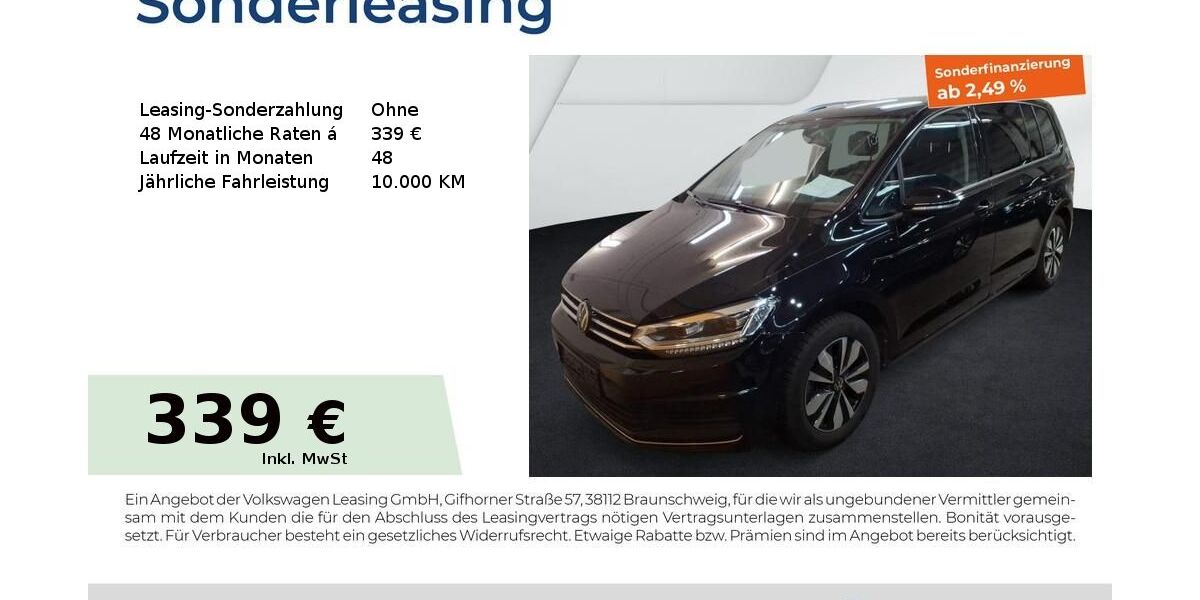 VW Touran 25.547 km 34.303 &euro; Nürnberg 90411