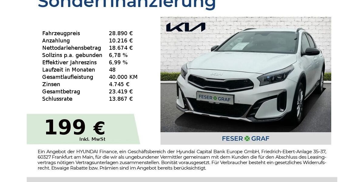 Kia XCeed 4.689 km 28.850 &euro; Roth 91154