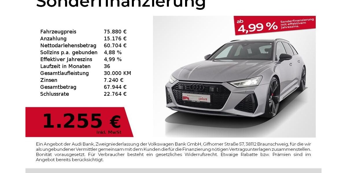 Audi RS6 98.462 km 74.880 &euro; Nürnberg 90441
